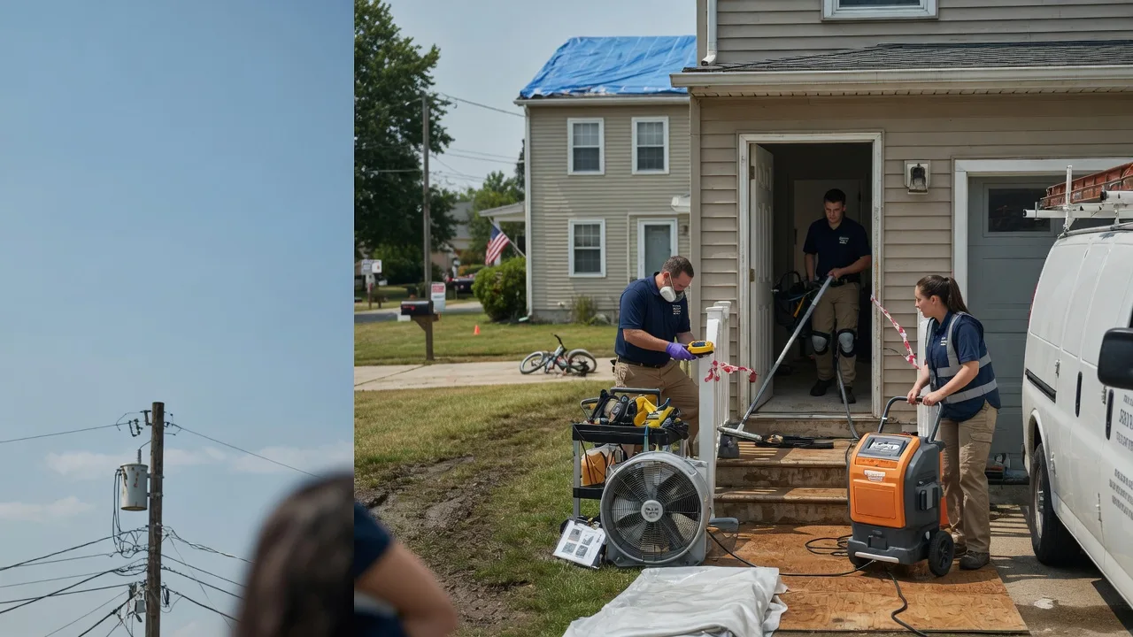 Water Damage Repair in Gnadenhutten, OH near me